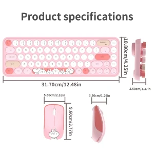 کیبورد و ماوس بی سیم مافی مدل I Bean pro